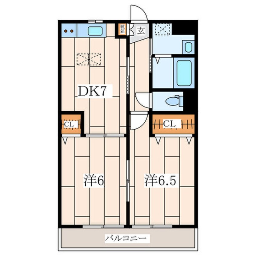 間取図 Cherry House Ⅱ