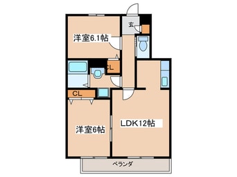 間取図 ボナ－ルメゾン