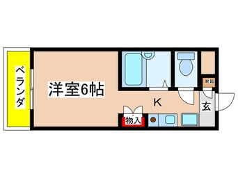 間取図 第二コスモ大和Ａ棟