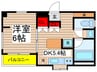 ＳＵＭＯＭＯ　ＨＯＵＳＥ 1DKの間取り