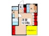 ＳＵＭＯＭＯ　ＨＯＵＳＥ 1Kの間取り