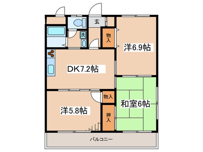 間取り図 エントピアハウス
