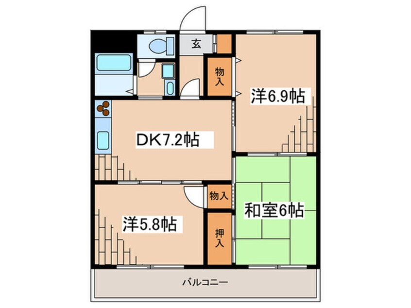 間取図 エントピアハウス