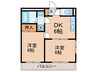 Belle Maison 2DKの間取り