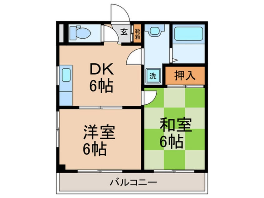 間取図 Belle Maison