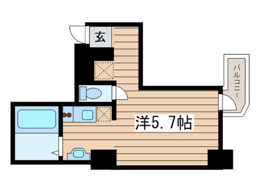 間取図 Bloom　Tower　Ueno