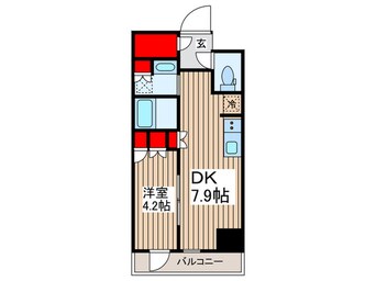 間取図 La Sante 上野