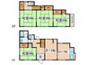 早川戸建 5DKの間取り