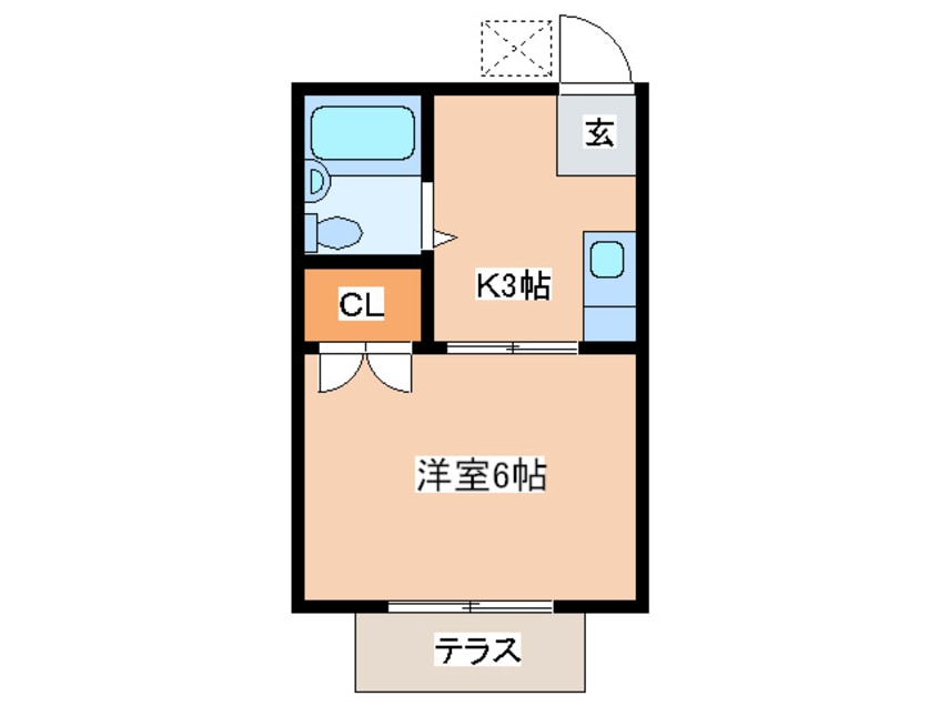 間取図 第５ファミリ－ハイツ