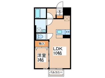 間取図 ラックスハイム鶴川台