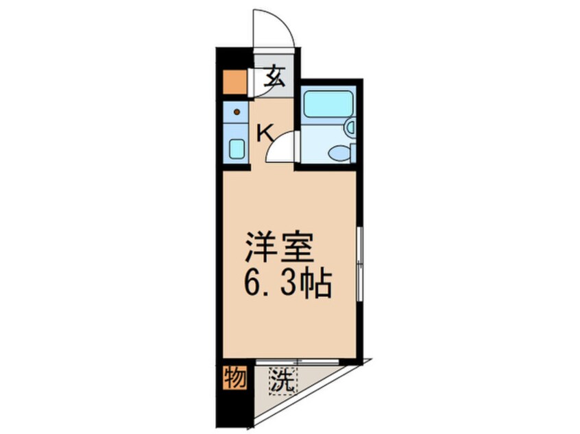 間取図 パラドーラ世田谷