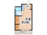 赤池ビル 1Rの間取り