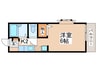 ハイム高松 1Kの間取り