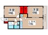 スト－ンフィ－ルドＮＯ３ 2LDKの間取り