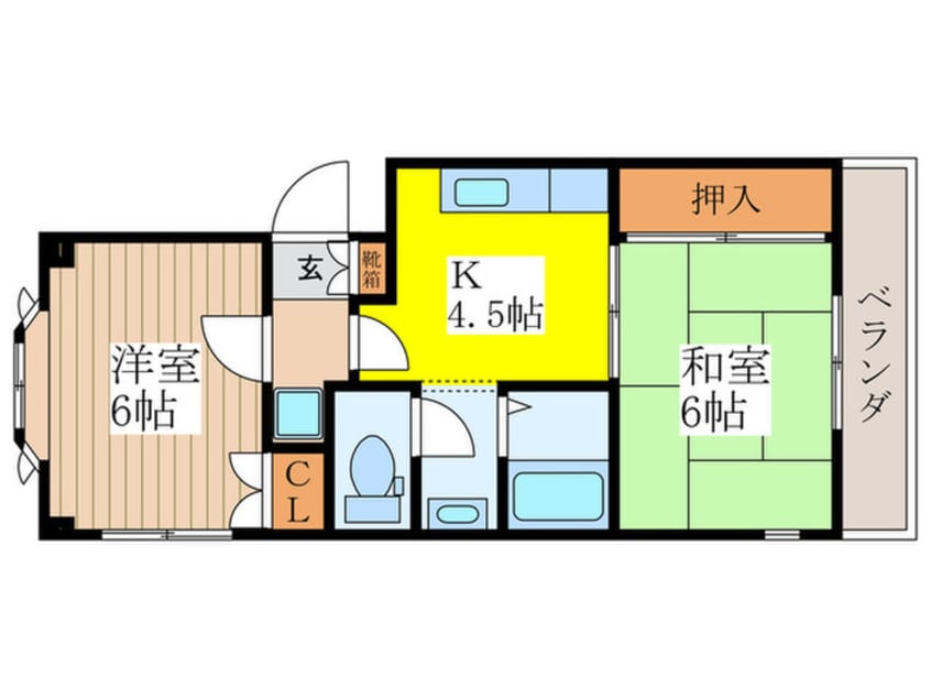 間取図 ヴェルディミタカ