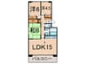 ヒルサイド鶴見（３０１） 3LDKの間取り