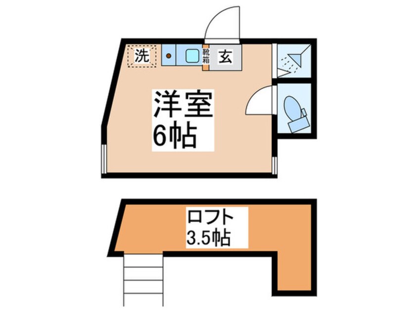 間取図 ユナイト浜町カサビアンの杜