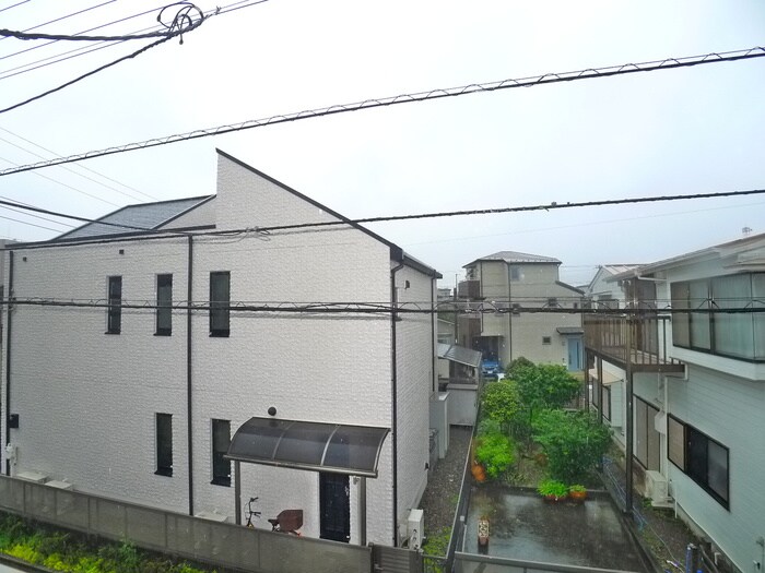 室内からの展望 エキューム登戸