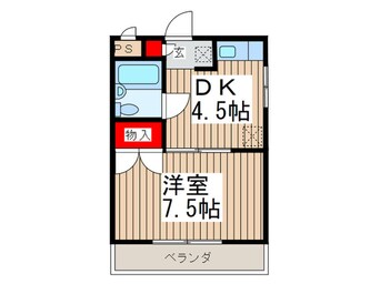 間取図 大信コ－ポＮＯ．６