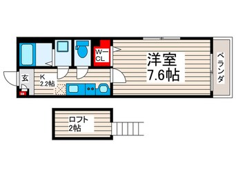 間取図 ピレ－ラ八潮