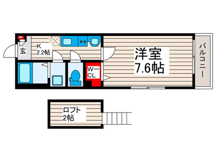 間取り図 ピレ－ラ八潮
