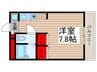 ロミオ＆ジュリエットⅠ 1Rの間取り