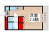 ロミオ＆ジュリエットⅠ 1Rの間取り