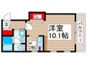 Ｃｉｔｙｈｉｌｌ Ｃｏｕｒｔ 1Kの間取り