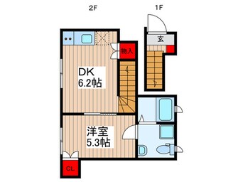 間取図 nouvelle ville 押上