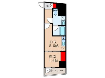 間取図 オルタナ中野