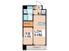 TAZ Building 1LDKの間取り