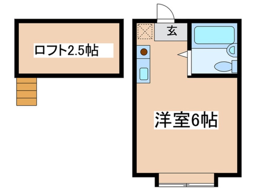間取図 アルカディア調布