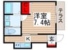 レフォルテ 1Kの間取り
