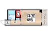 ＨＭレジデンスＢ棟 1Kの間取り