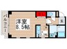金太郎ヒルズ２７ 1Kの間取り