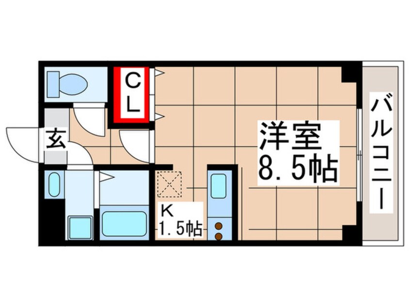 間取図 金太郎ヒルズ２７