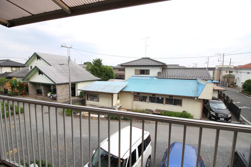 室内からの展望 グリ－ンコ－ポ新井