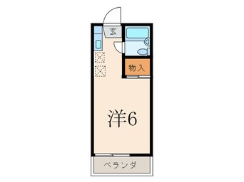 間取図 シャト－・ラツ－ル