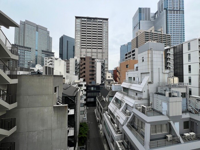 室内からの展望 パークヒルズ赤坂