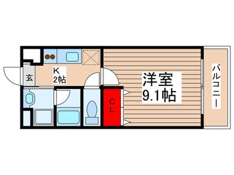 間取図 レジディア南砂町