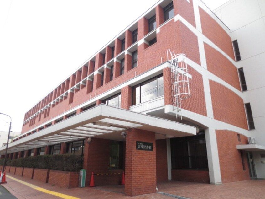 南砂図書館(図書館)まで900m レジディア南砂町