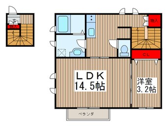 間取図 ネイビーレイク