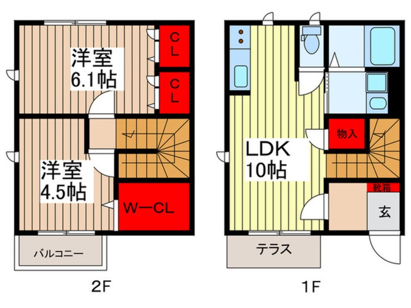 間取図 ウィズハイムKⅢ