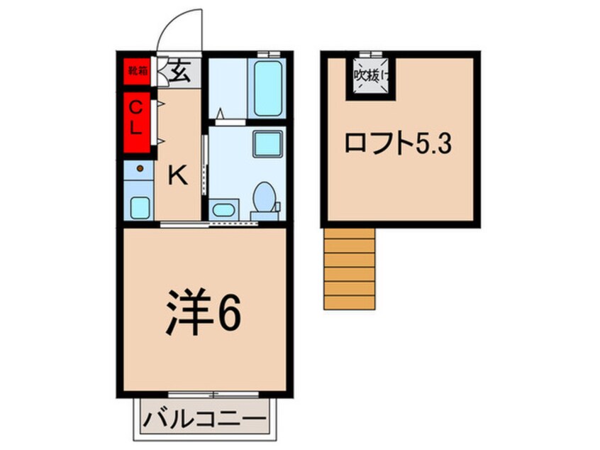 間取図 ショコラコート