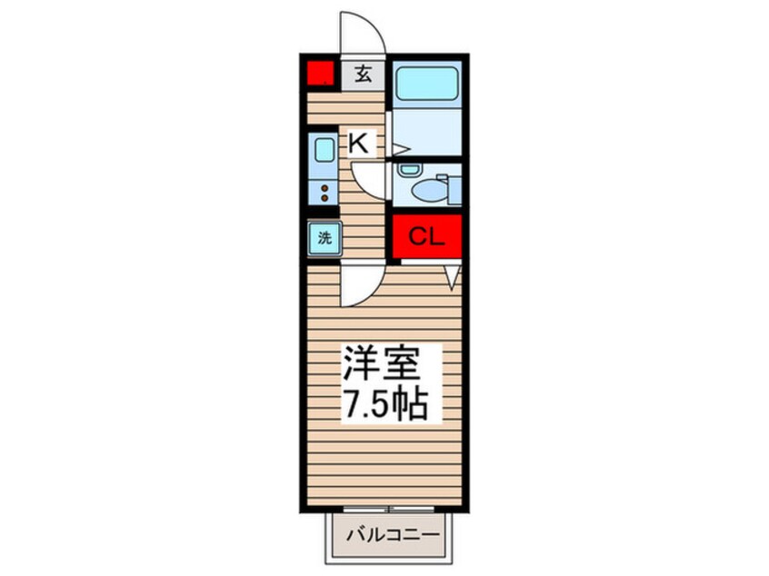 間取図 チャペルヒル