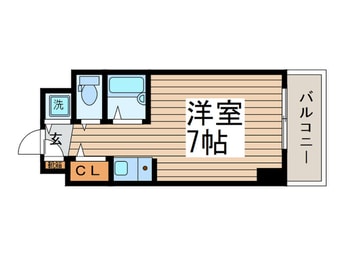 間取図 日神パレステージ西大島（604）