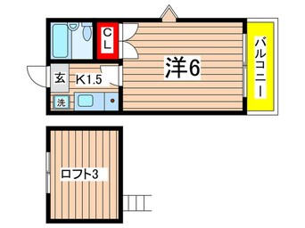 間取図 グリーンハイツあづま