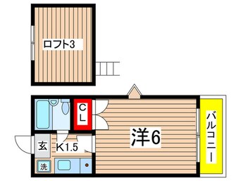 間取図 グリーンハイツあづま