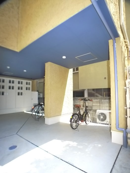 駐輪場 オプサス西新井