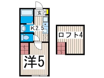 間取図 フライハイト踊場